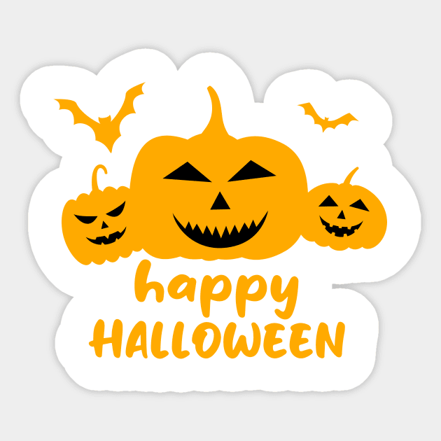 halloween costume vintage floral ghost pumpkin funny Sticker by DON-21